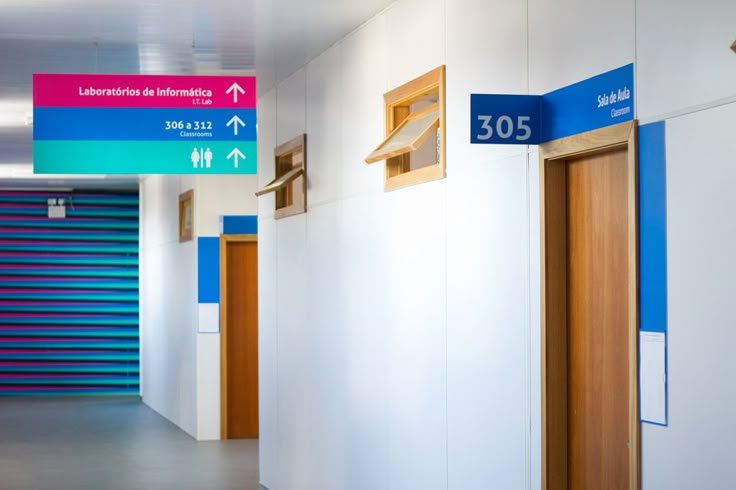 Sinalização Faculdade da Serra Gaúcha